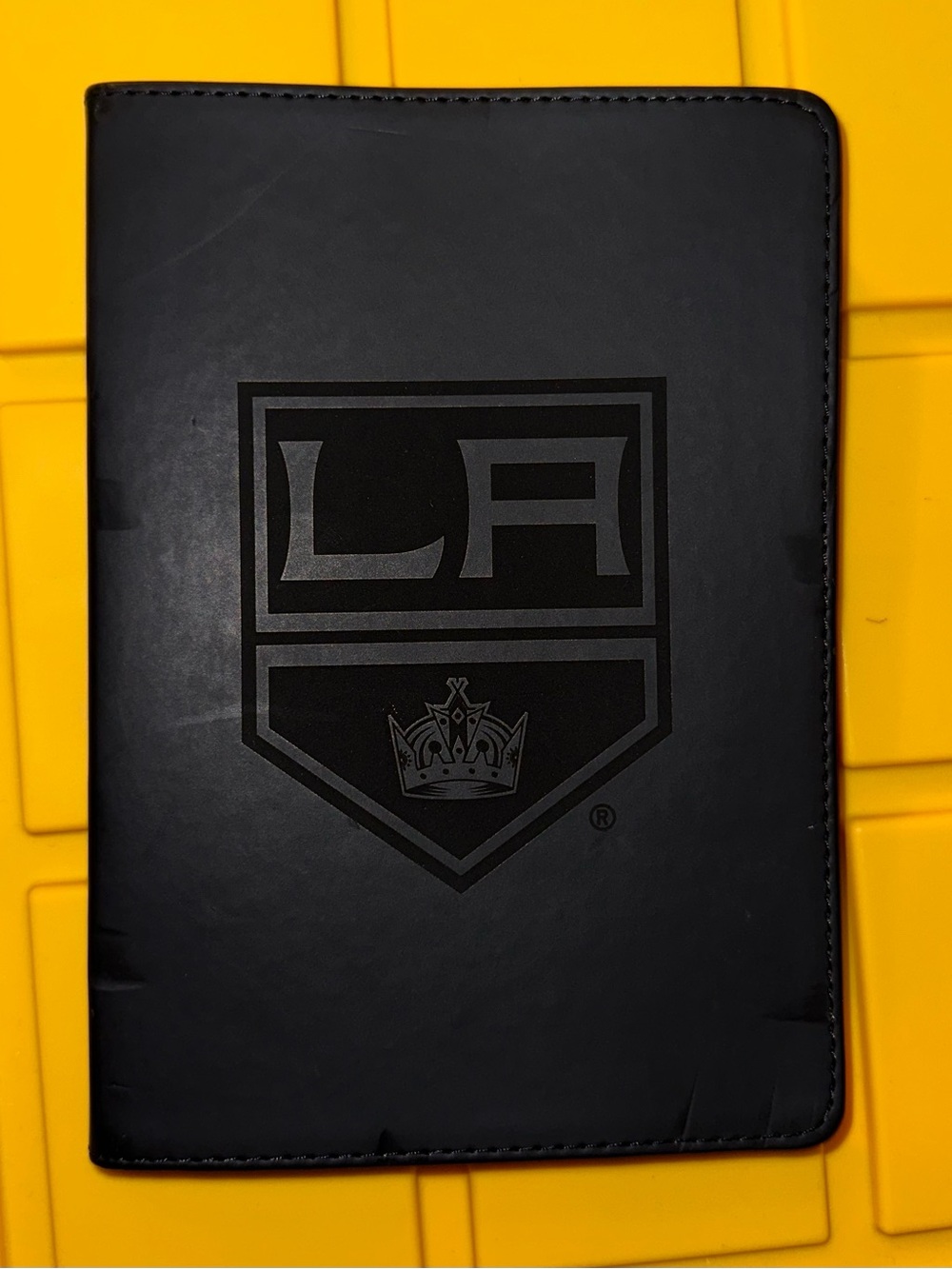 Los Angeles Kings Black Logo notebook